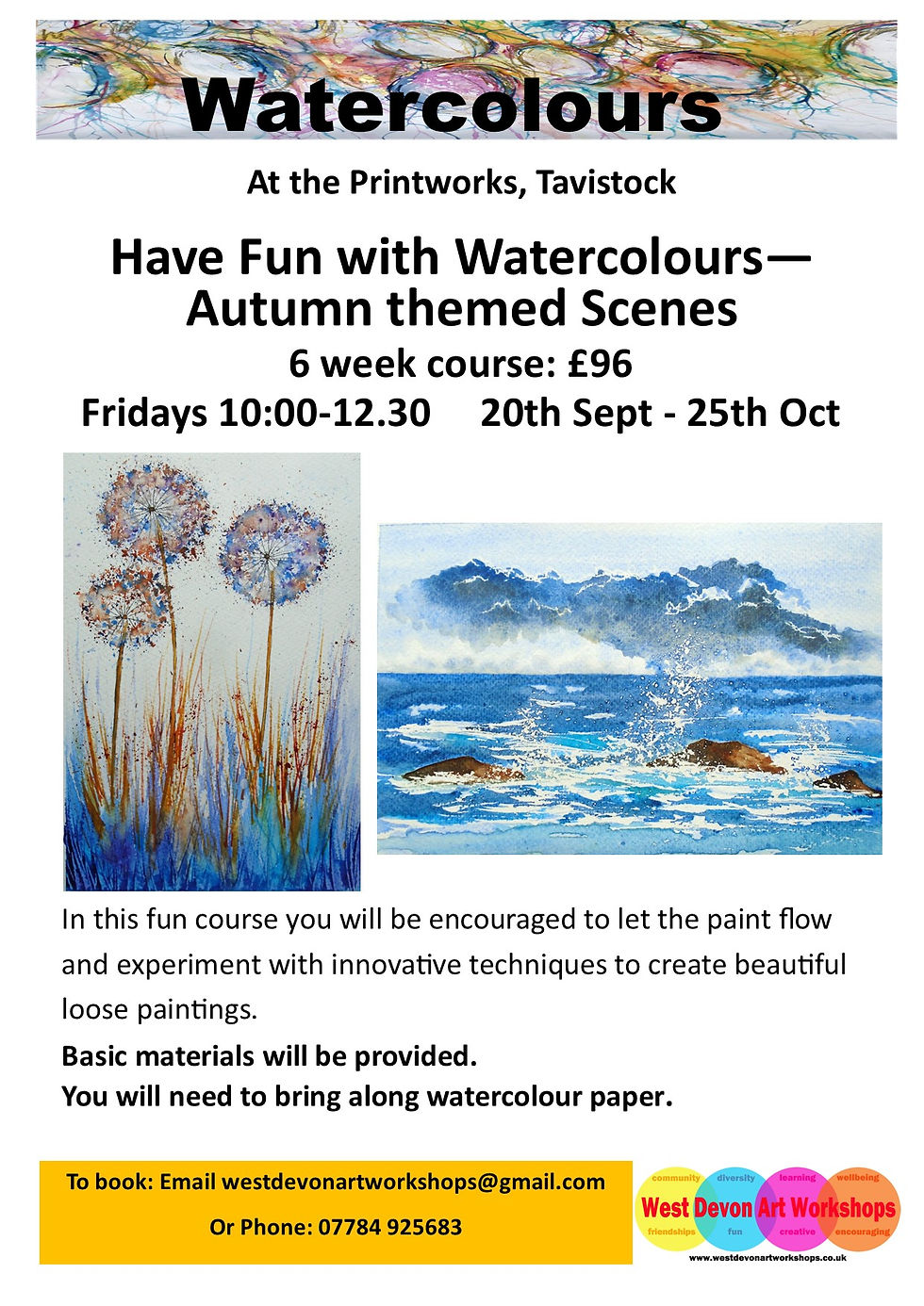 Classes | West Devon Art Workshops