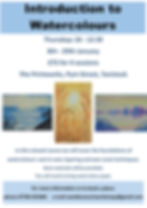 Introduction to watercolours spring 26