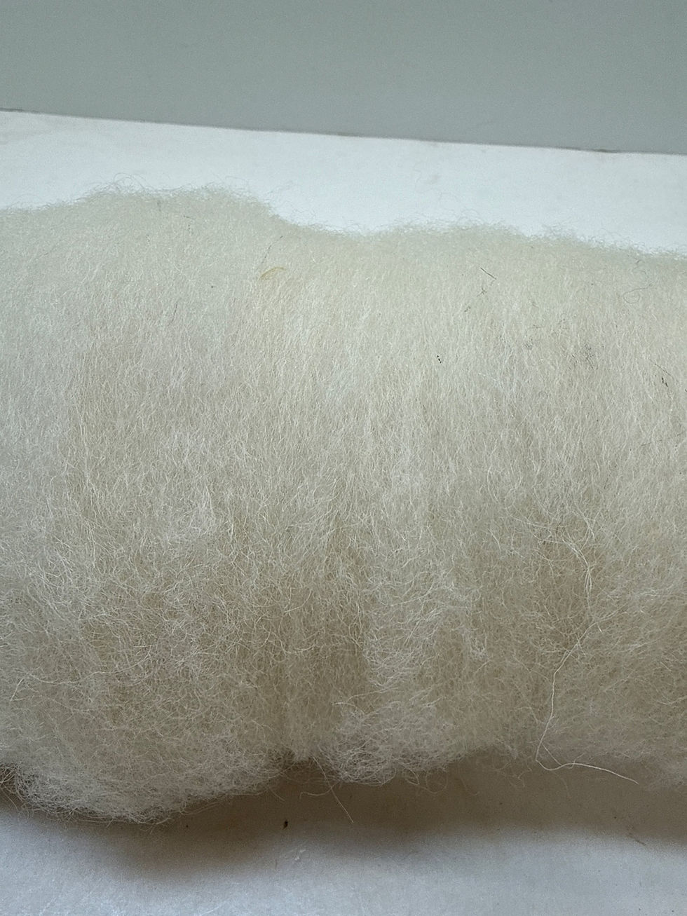 Thumbnail: Icelandic Wool Roving Bump – Off-White