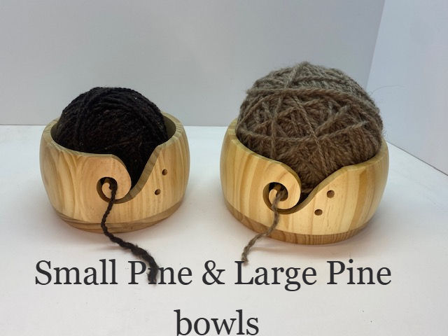 Thumbnail: Knitting Bowls – Solid Wood