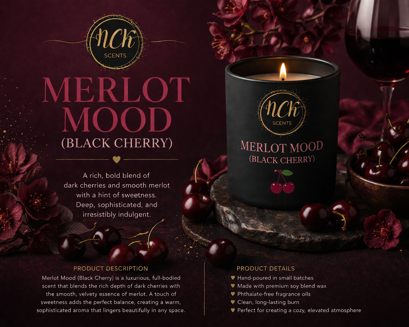 🍒 MERLOT MOOD (BLACK CHERRY)