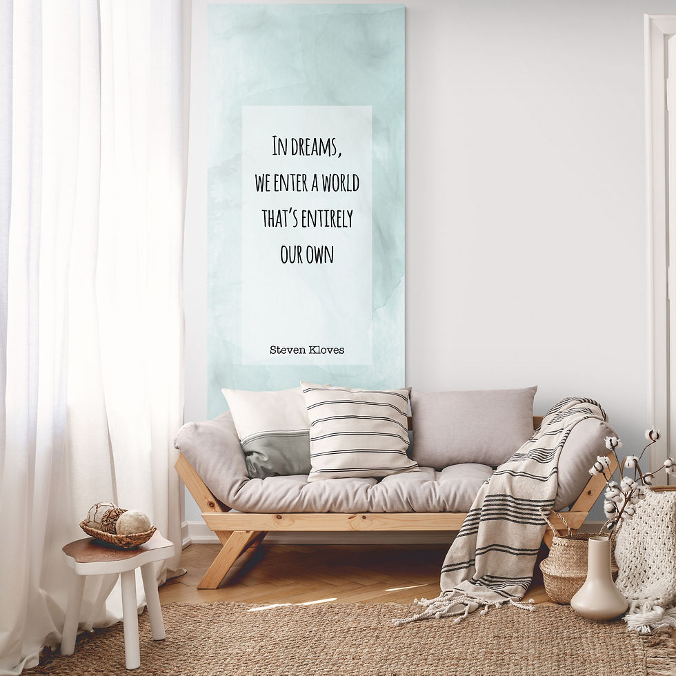 Miniatura: In dreams, we entre a world that's entirely our own