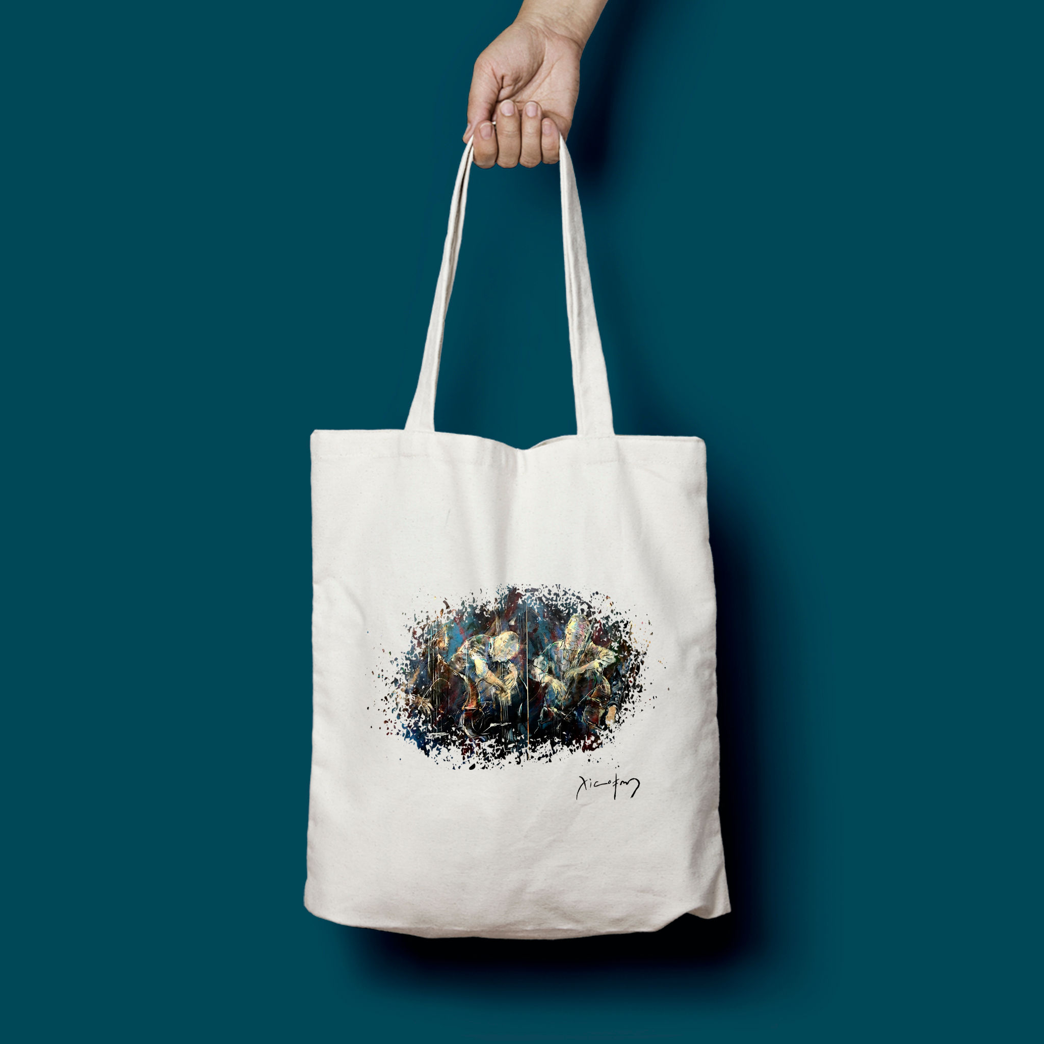 Double Bass Tribute Bag