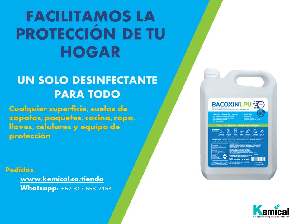 Miniatura: BACOXIN LPU - Desinfectante de alto nivel