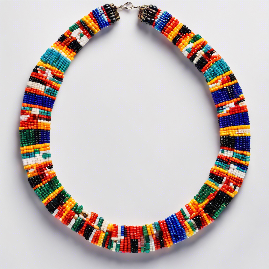 Ethnic Beaded Necklace