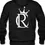Thumbnail: STENCIL HOOD - 5102 / Black Hoodie