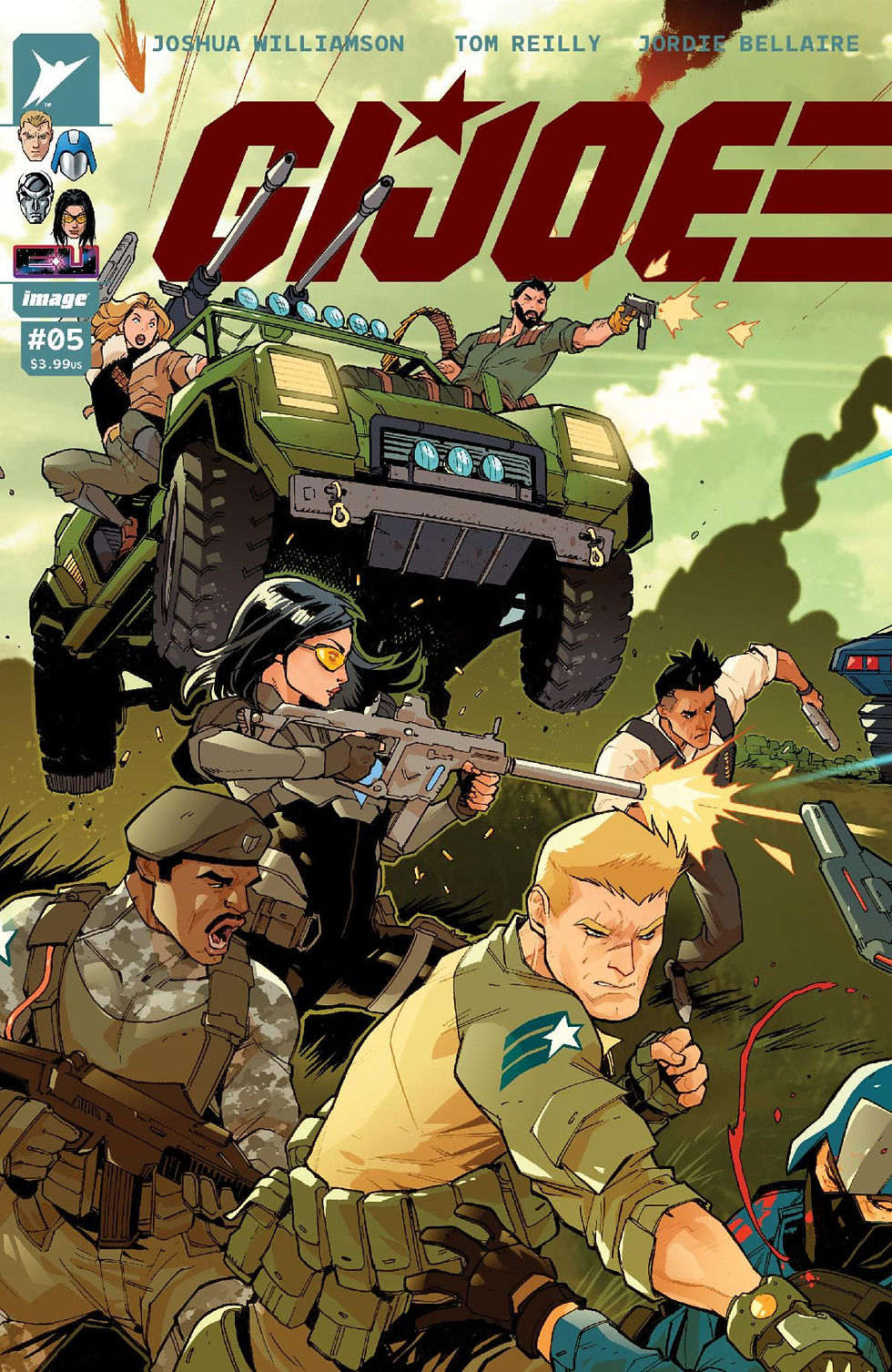 G.I. JOE #5 Cover D (1:10 Copy Incentive) (Connecting) by Karl Kerschl