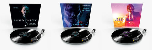 JOHN WICK 1-3 Soundtracks On Vinyl From Varese Sarabande Records And Music.Film Recordings - Origina