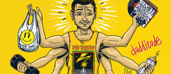 DAD BRAINS Releasing New 7" EP 'Dadditude' on June 14 (Out Digitally on June 7) - First