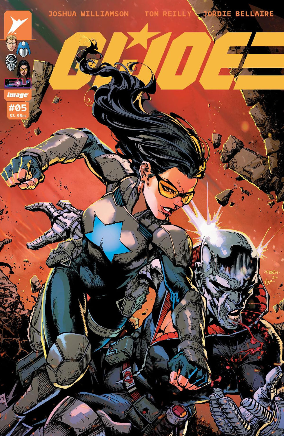 G.I. JOE #5 Cover B by David Finch, Sandra Hope & Adriano Lucas