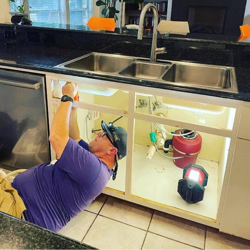 Steven is replacing a sink faucet