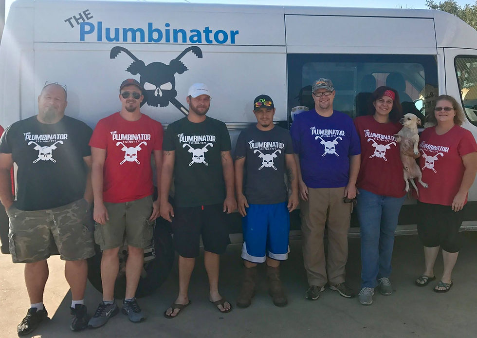 the plumbinator team