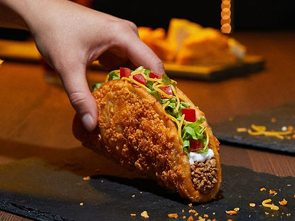 Taco Bell Toasted Cheddar Chalupa