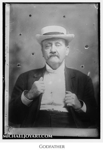 Black and white portrait of Cecil Rhodes