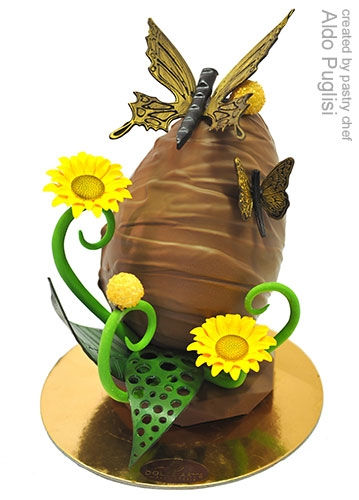 Chocolate butterflies made with Mini Bug Collection Showpeel Silicone Mold | Chicago Culinary FX