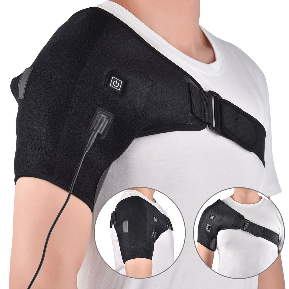 Thumbnail: Adjustable Electric Heating Shoulder Support Strap
