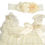 Thumbnail: Frilly Baby Romper and Headband Set - Ivory