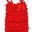 Thumbnail: Frilly Baby Romper and Headband Set - Red