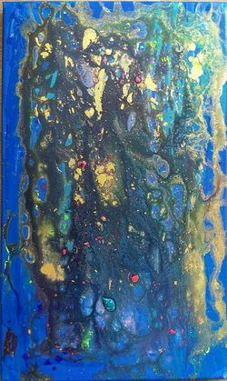 Brillo azul 12x20