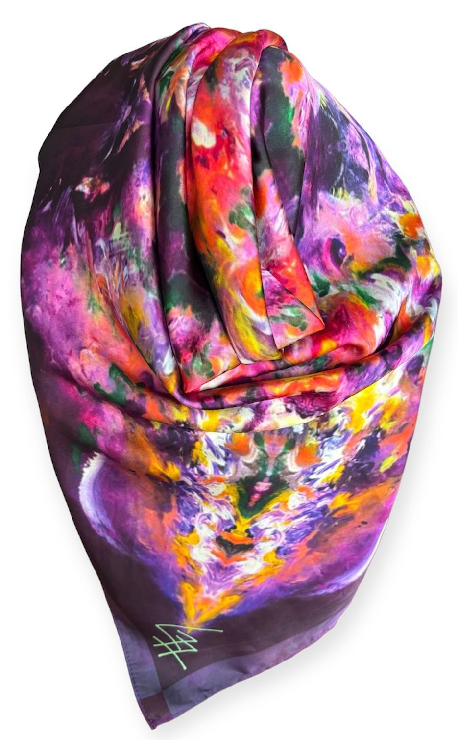 Miniatura: Scarf  Artwork " Vibration "