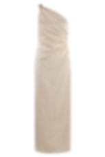 Thumbnail: one shoulder satin dress