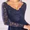 Thumbnail: ARAYA OFF THE SHOULDER LACE SKATER DRESS