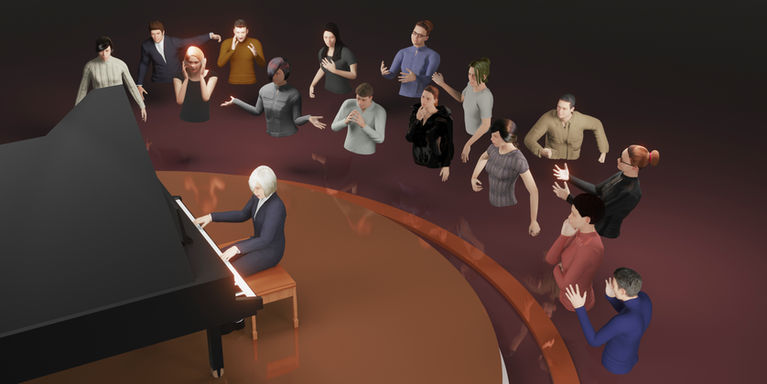 VR Piano concert