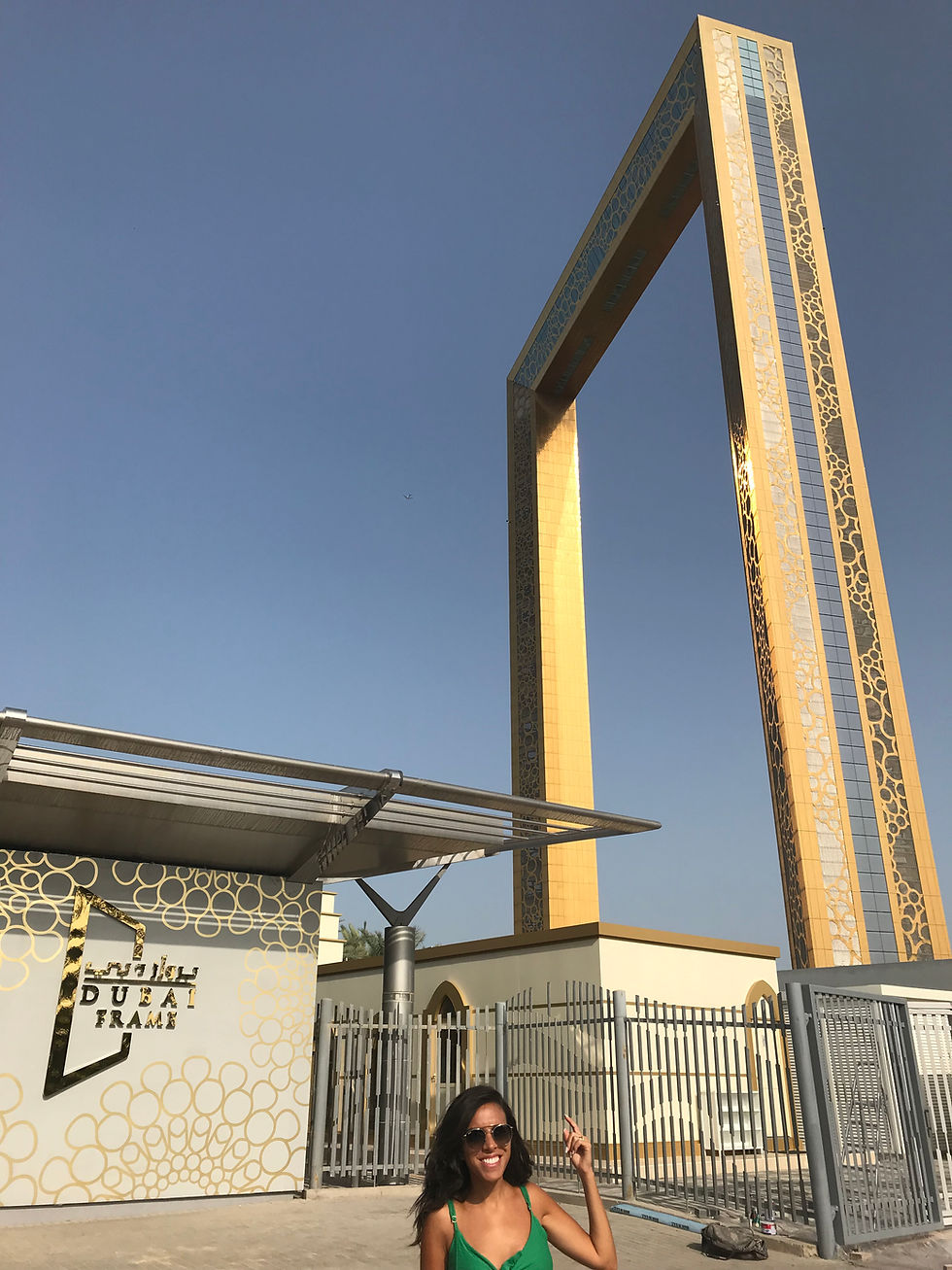 dubai frame atrações