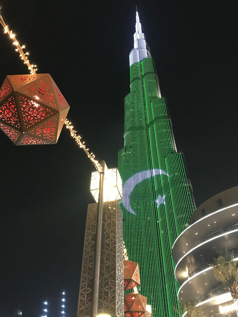 noite em dubai
