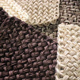 Tappeto in sisal a maglia