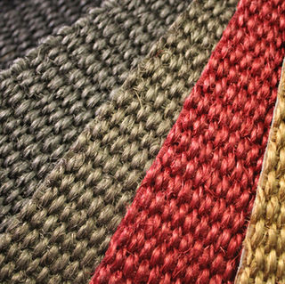 Tappeto in sisal, texture shaft