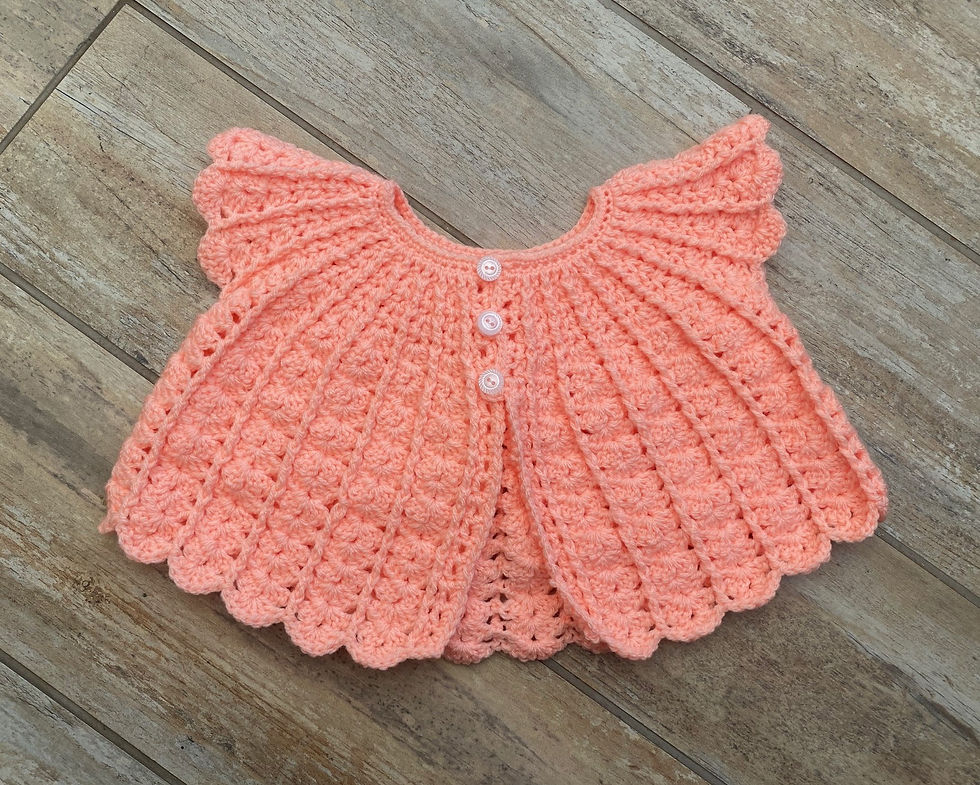 Thumbnail: Baby Angel Top - Written Crochet Pattern