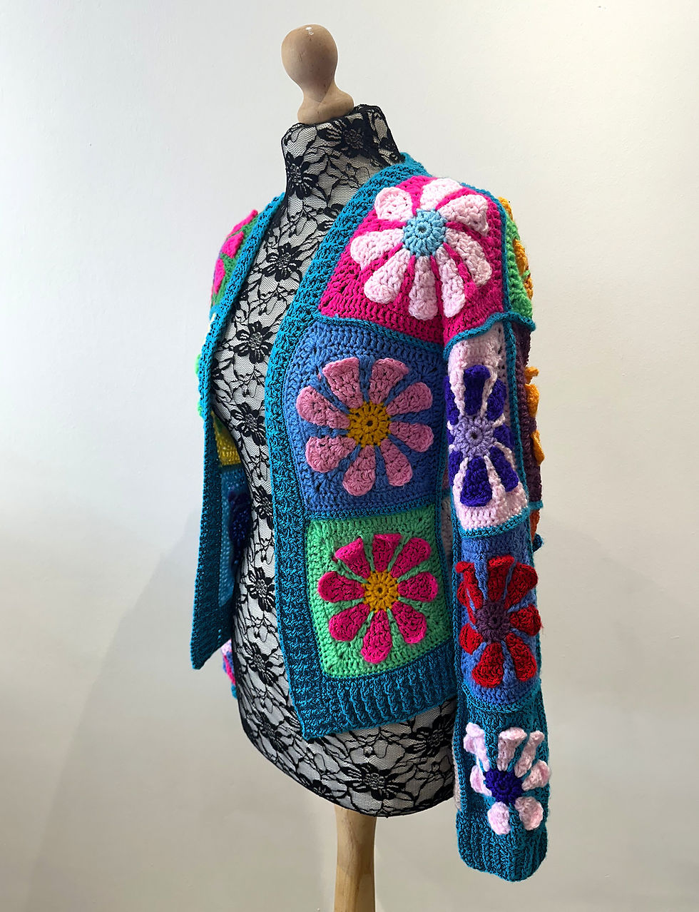 Thumbnail: Daisy Cardigan Crochet Pattern
