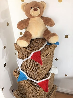 Red, White and Blue Bunting Crochet Pattern