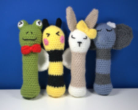 Baby Rattles - Written Crochet Pattern