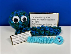 Worry Worm Crochet Pattern