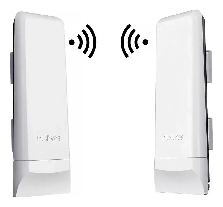 Conjunto de roteadores wireless CPE com sinal