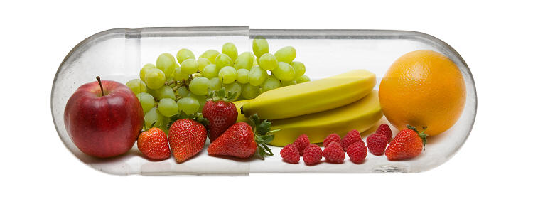 Arranged Food and Objects