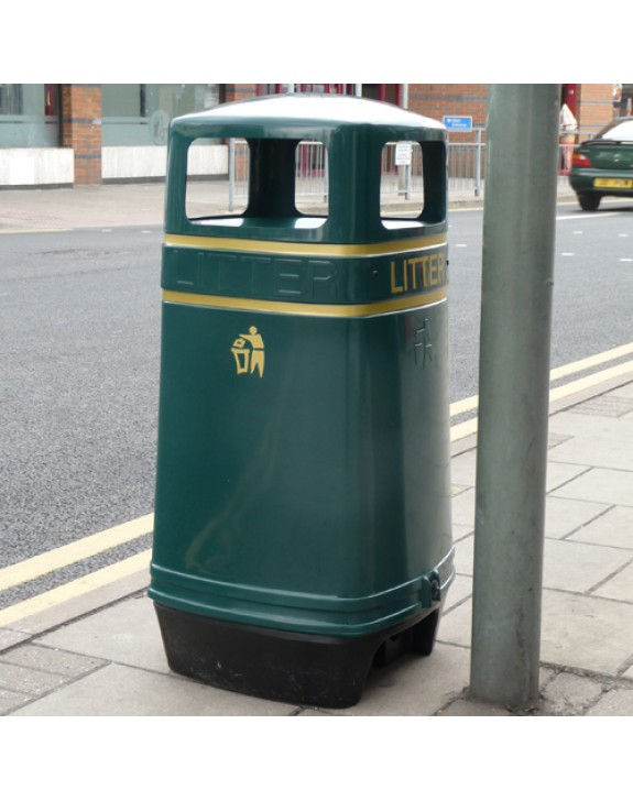 Thumbnail: The Worlds Only Marine Recycled Litter Bin