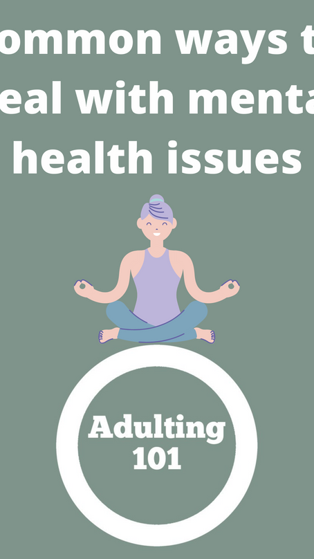Some common ways to deal with mental health issues