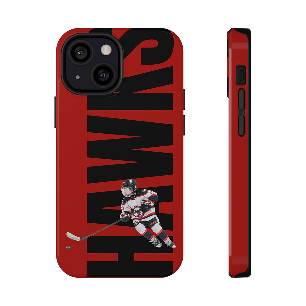 Thumbnail: HAWKS Phone Cover for Hockey Fans