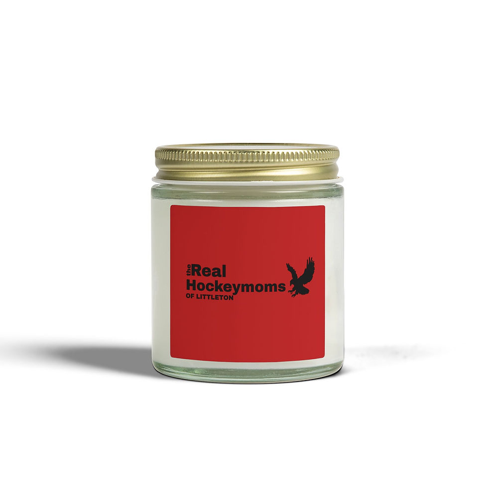 Thumbnail: Coconut Apricot Scented Candle — "Real Hockeymoms of Littleton" 4oz/9oz Jar