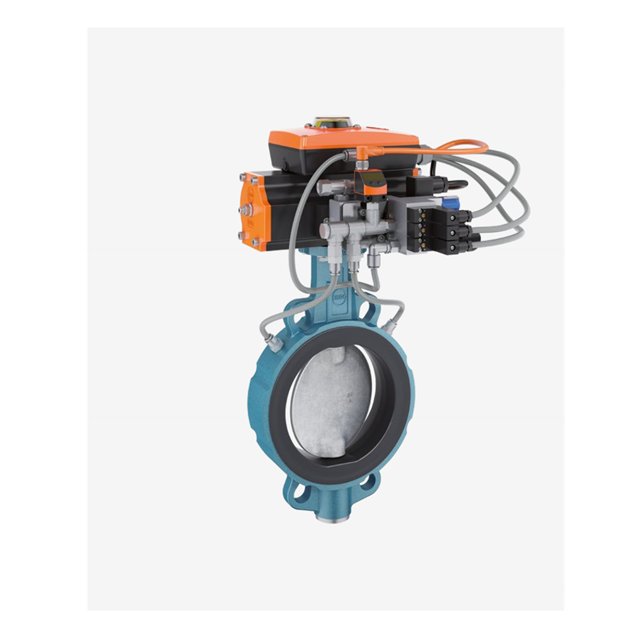 EBRO Inflas butterfly valve with inflatable liner and controls
