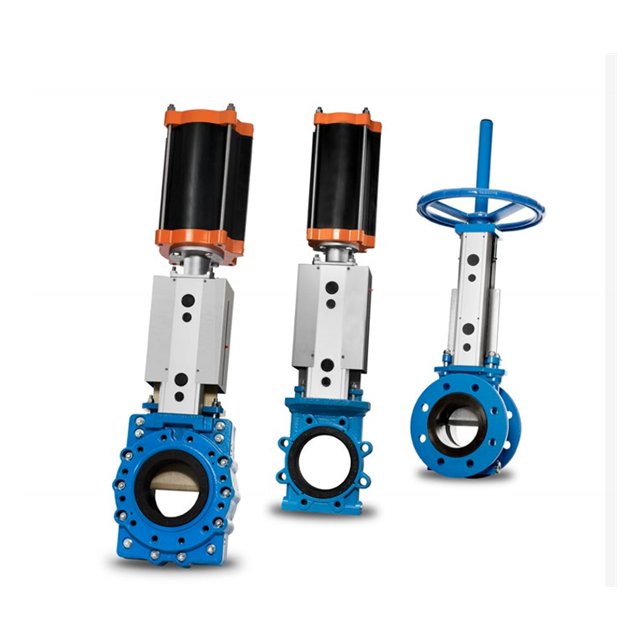 EBRO SLH, SLX and SLV slurry knife gate valves