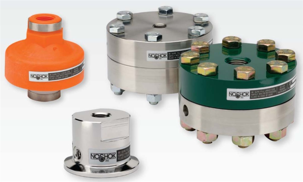 NOSHOK non-metallic, bolted and sanitary diaphragm seals
