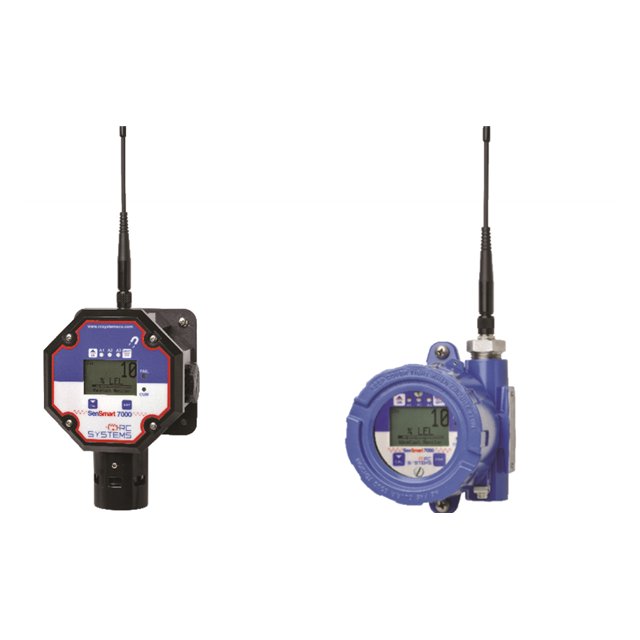 RC Systems SenSmart 7000 wireless gas detectors with antennas