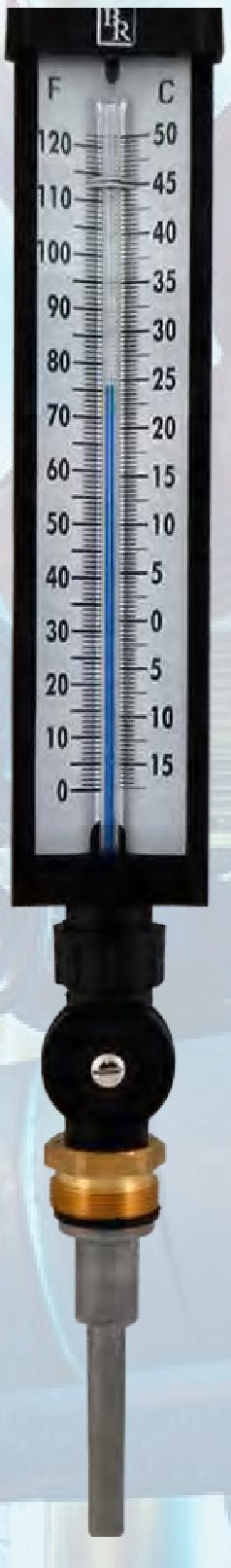 Blue Ribbon BR9A 9 inch adjustable-angle industrial thermometer