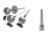 Pyromation temperature sensors