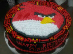 Angry bird birthday