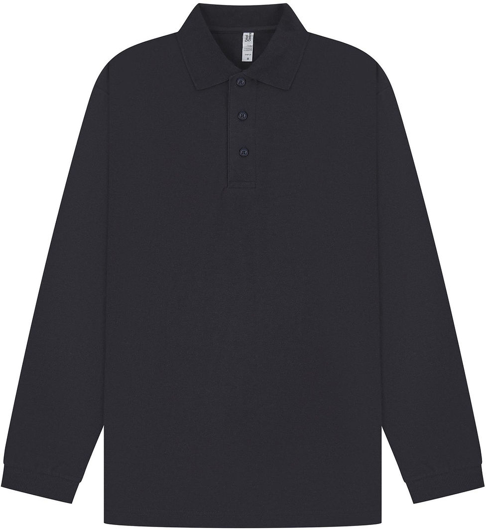 Thumbnail: Long-sleeved Polo Shirt